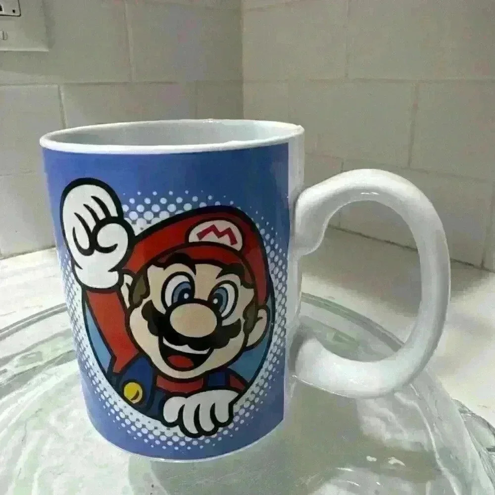 Super Mario Bros Coffee Mug Frankford Candy 2022 Luigi Princess Peach Nintendo